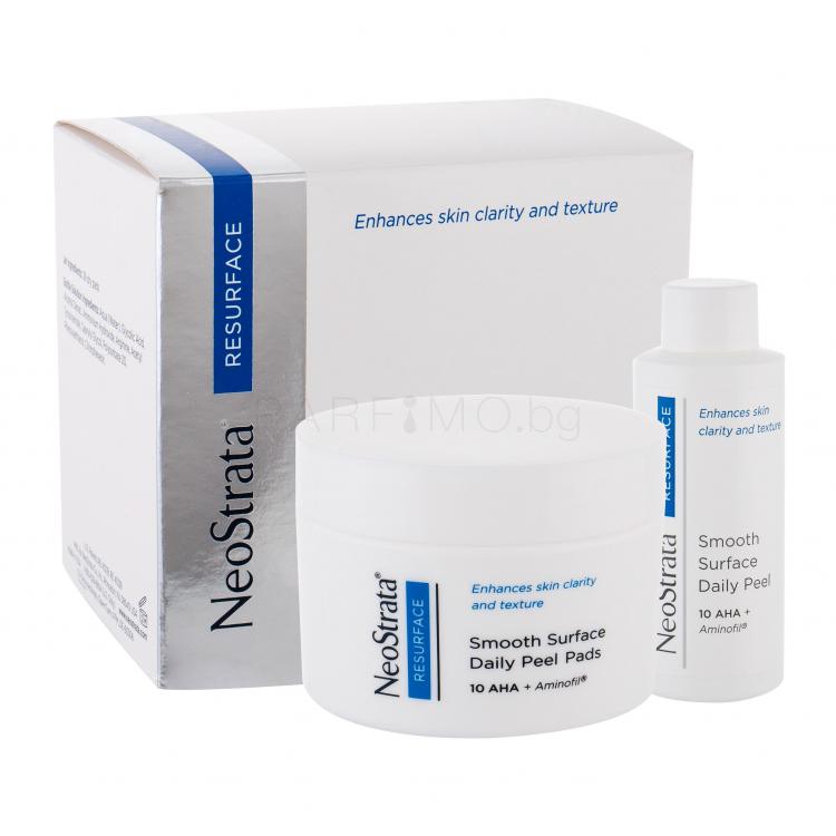 NeoStrata Resurface Smooth Surface Daily Peel Подаръчен комплект пилинг за лице 60 ml + почистващи тампони 36 бр