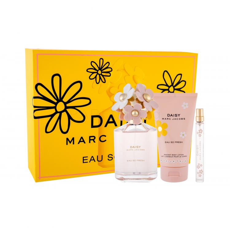 Marc Jacobs Daisy Eau So Fresh Подаръчен комплект EDT 125 ml + лосион за тяло 150 ml + EDT 10 ml