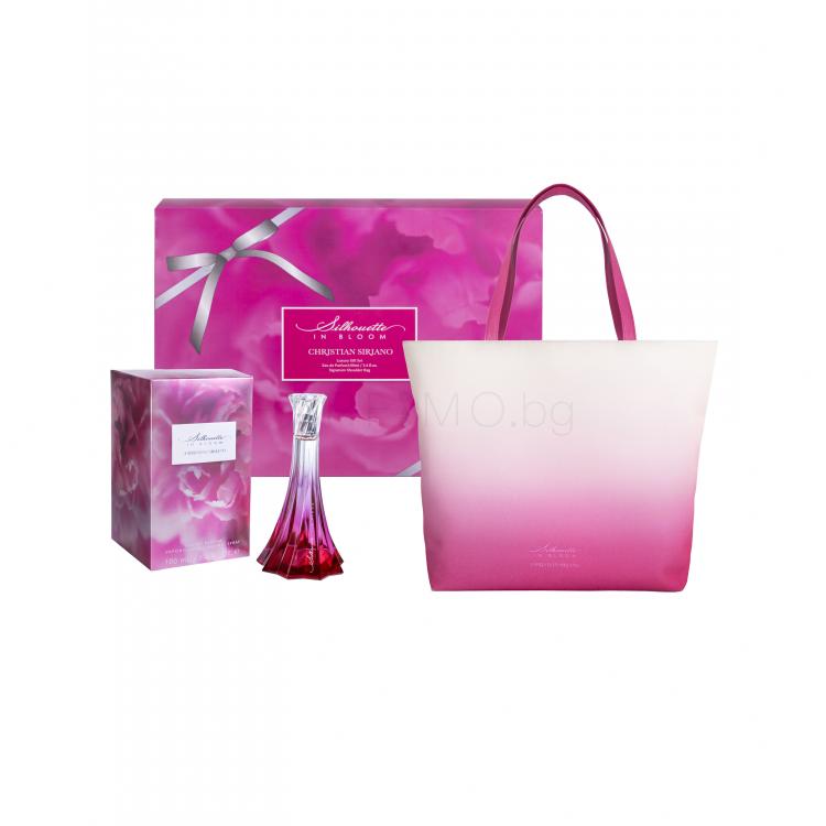 Christian Siriano Silhouette In Bloom Подаръчен комплект EDP 100 ml + дамска чанта