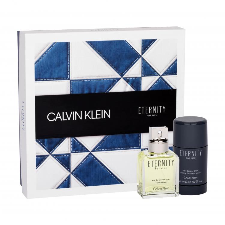 Calvin Klein Eternity For Men Подаръчен комплект EDT 50 ml + деостик 75 ml