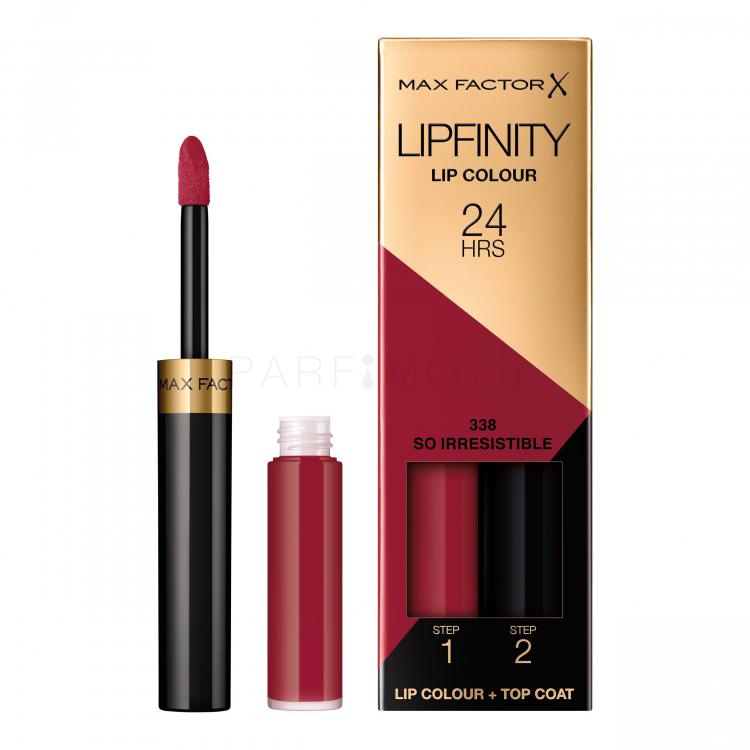 Max Factor Lipfinity 24HRS Lip Colour Червило за жени 4,2 гр Нюанс 338 So Irresistible