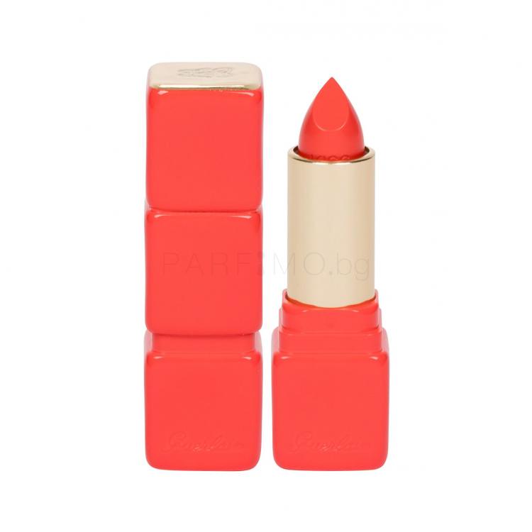 Guerlain KissKiss Creamy Shaping Lip Colour Червило за жени 3,5 гр Нюанс 344 Sexy Coral