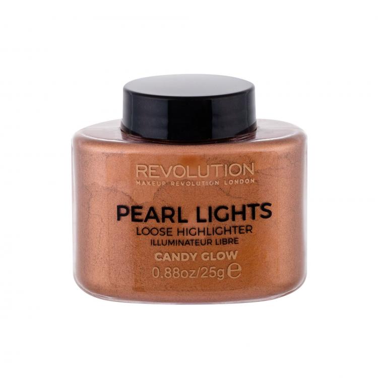 Makeup Revolution London Pearl Lights Хайлайтър за жени 25 гр Нюанс Candy Glow