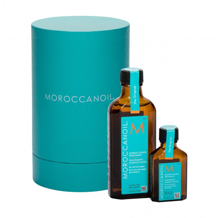 Moroccanoil Treatment Подаръчен комплект олио за коса 100 ml + олио за коса 25 ml