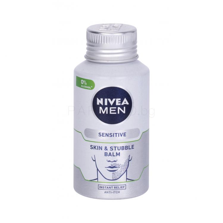 Nivea Men Sensitive Skin &amp; Stubble Балсам след бръснене за мъже 125 ml