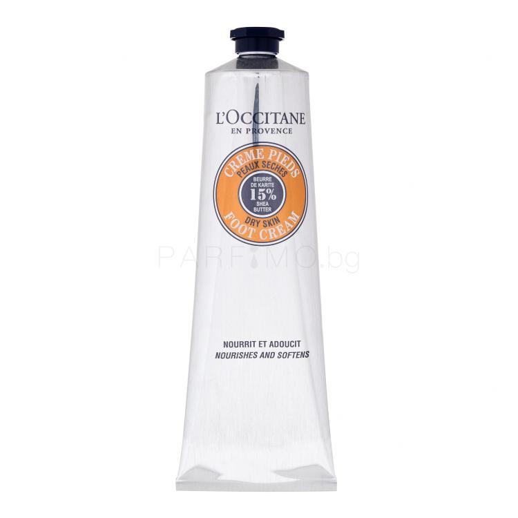 L&#039;Occitane Shea Butter Foot Cream Крем за крака за жени 150 ml