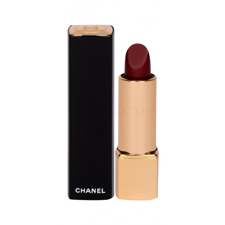 Chanel Rouge Allure Velvet Червило за жени 3,5 гр Нюанс 63 Nightfall