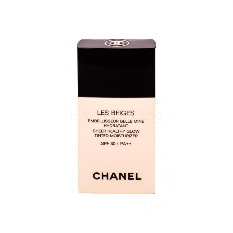Chanel Les Beiges Healthy Glow Moisturizer SPF30 Дневен крем за лице за жени 30 ml Нюанс Medium