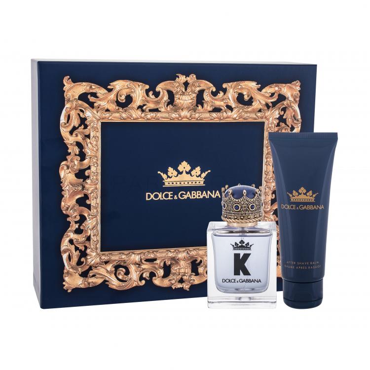 Dolce&amp;Gabbana K Подаръчен комплект EDT 50 ml + балсам след бръснене 75 ml