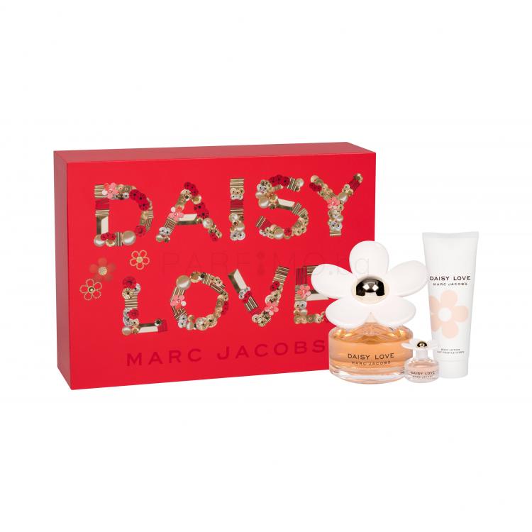 Marc Jacobs Daisy Love Подаръчен комплект EDT 100 ml + лосион за тяло 75 ml + EDT 4 ml