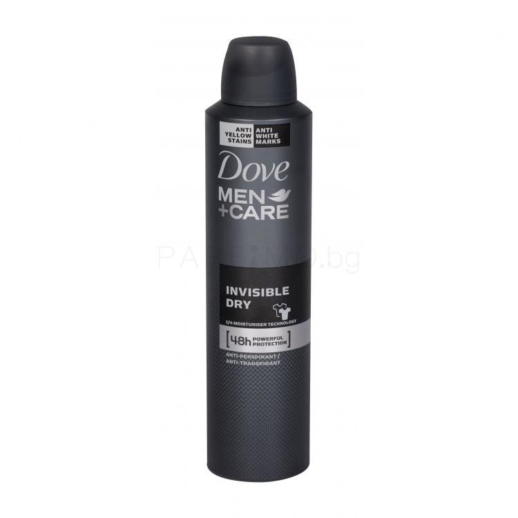 Dove Men + Care Invisible Dry 48h Антиперспирант за мъже 250 ml