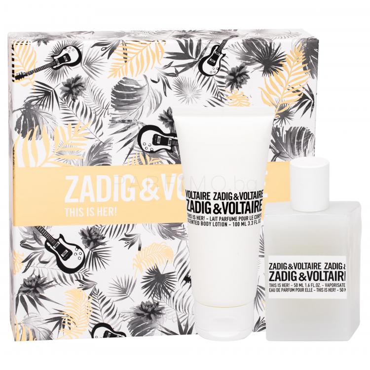 Zadig &amp; Voltaire This is Her! Подаръчен комплект EDP 50 ml + лосион за тяло 100 ml