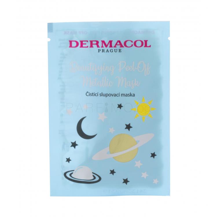 Dermacol Beautifying Peel-off Metallic Mask Cleansing Маска за лице за жени 15 ml