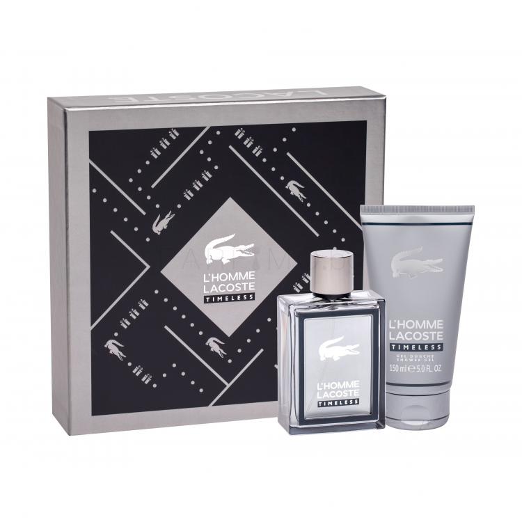 Lacoste L´Homme Lacoste Timeless Подаръчен комплект EDT 100 ml + душ гел 150 ml