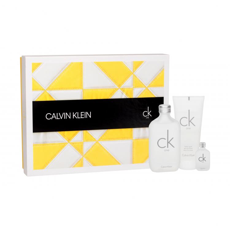 Calvin Klein CK One Подаръчен комплект EDT 100 ml + EDT 10 ml + душ гел 100 ml