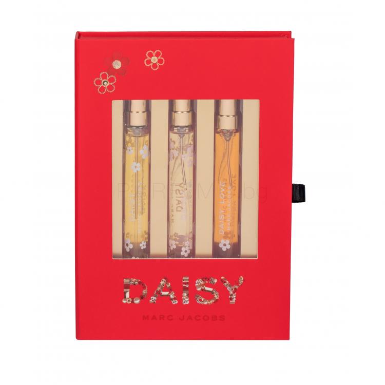 Marc Jacobs Daisy Collection Подаръчен комплект EDT Daisy 10 ml + EDT Daisy Eau So Fresh 10 ml + EDT Daisy Love 10 ml