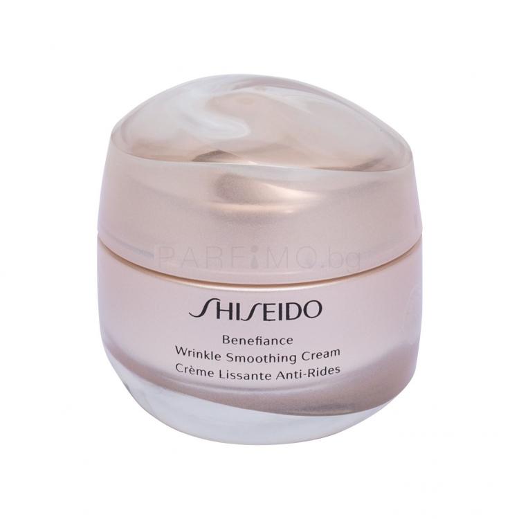 Shiseido Benefiance Wrinkle Smoothing Cream Дневен крем за лице за жени 50 ml ТЕСТЕР