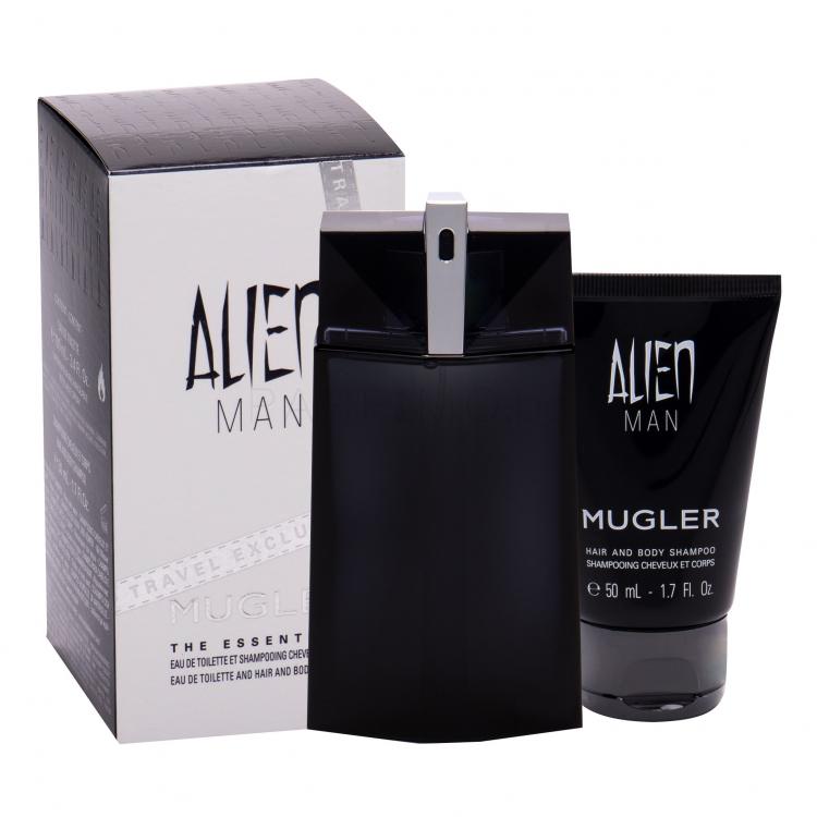 Thierry Mugler Alien Man Подаръчен комплект EDT 100 ml + душ гел 50 ml Зареждаем