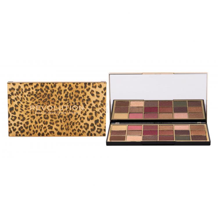 Makeup Revolution London Wild Animal Сенки за очи за жени 18 g Нюанс Courage