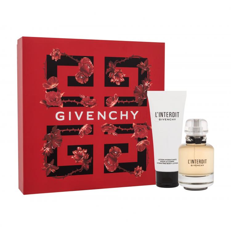 Givenchy L&#039;Interdit Подаръчен комплект EDP 50 ml + лосион за тяло 75 ml