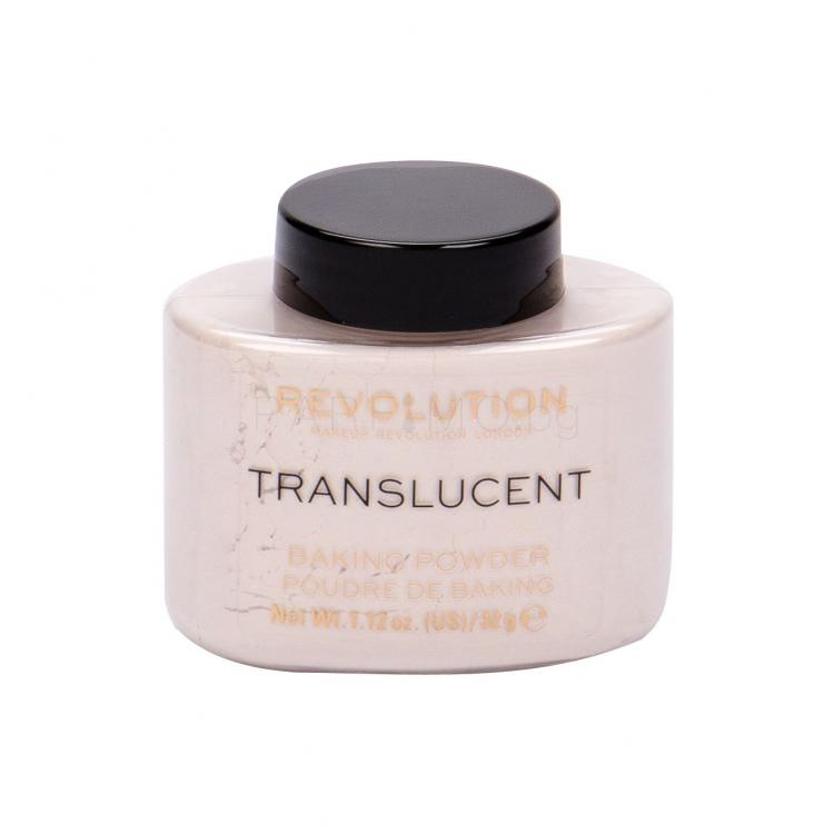 Makeup Revolution London Baking Powder Пудра за жени 32 g Нюанс Translucent