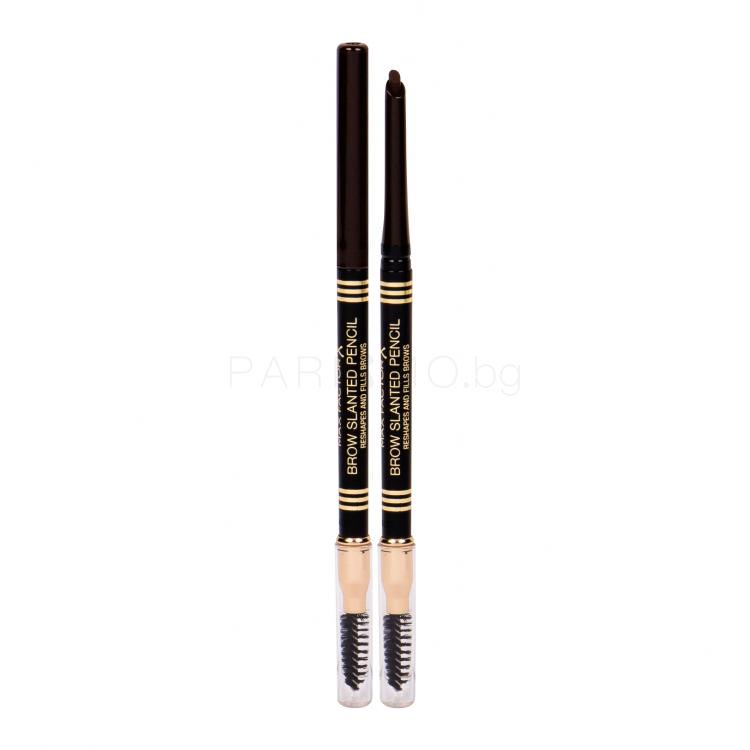 Max Factor Brow Slanted Pencil Молив за вежди за жени 1 гр Нюанс 04 Chocolate