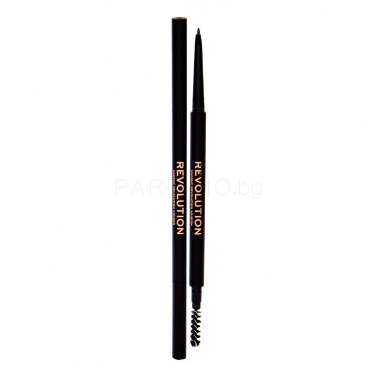 Makeup Revolution London Precise Brow Pencil Молив за вежди за жени 0,05 гр Нюанс Medium Brown