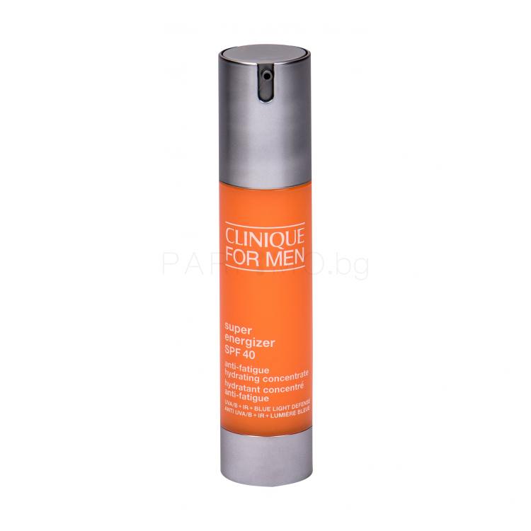 Clinique For Men Super Energizer SPF40 Гел за лице за мъже 48 ml