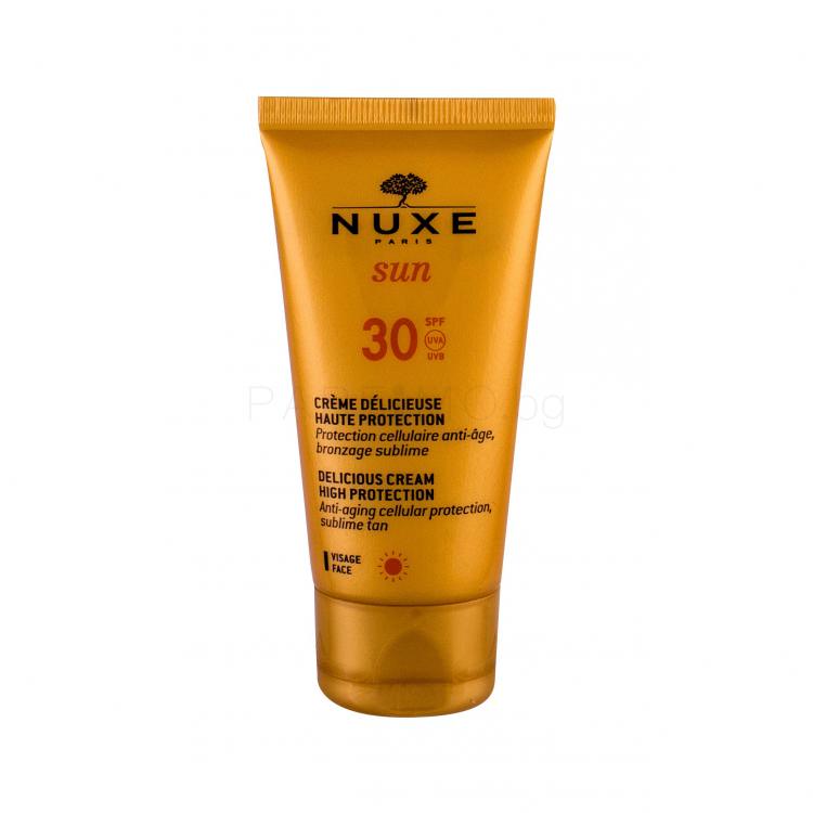 NUXE Sun Delicious Cream SPF30 Слънцезащитен продукт за лице 50 ml