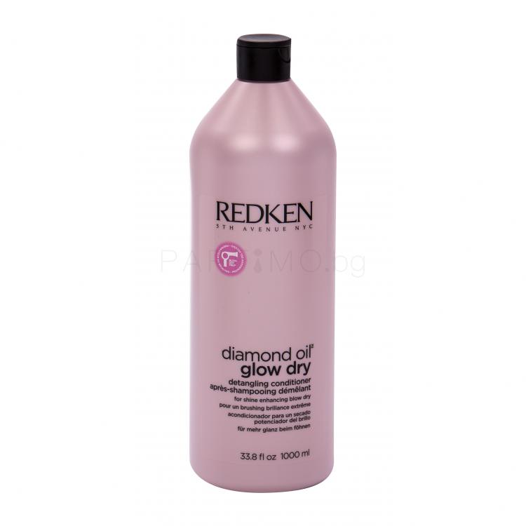 Redken Diamond Oil Glow Dry Балсам за коса за жени 1000 ml