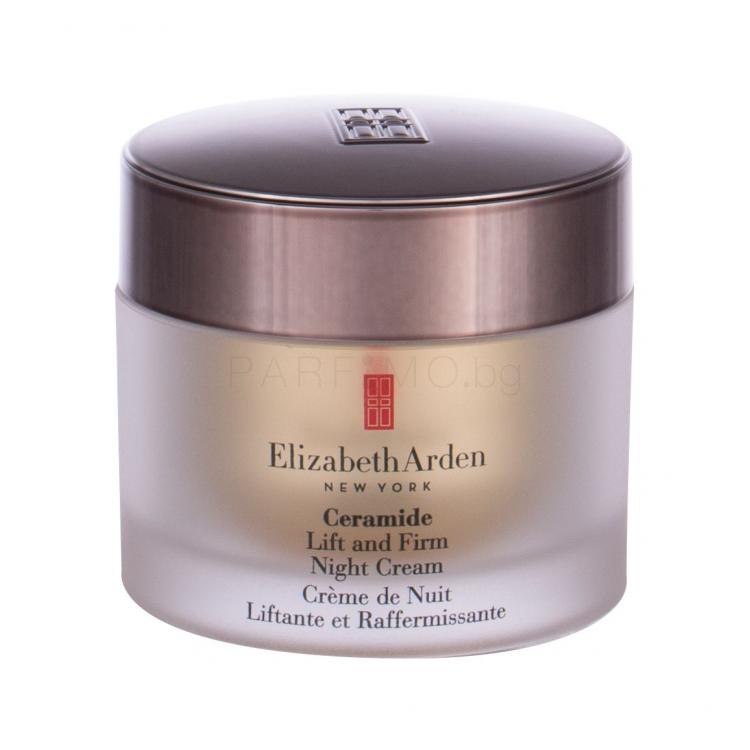Elizabeth Arden Ceramide Lift And Firm Нощен крем за лице за жени 50 ml