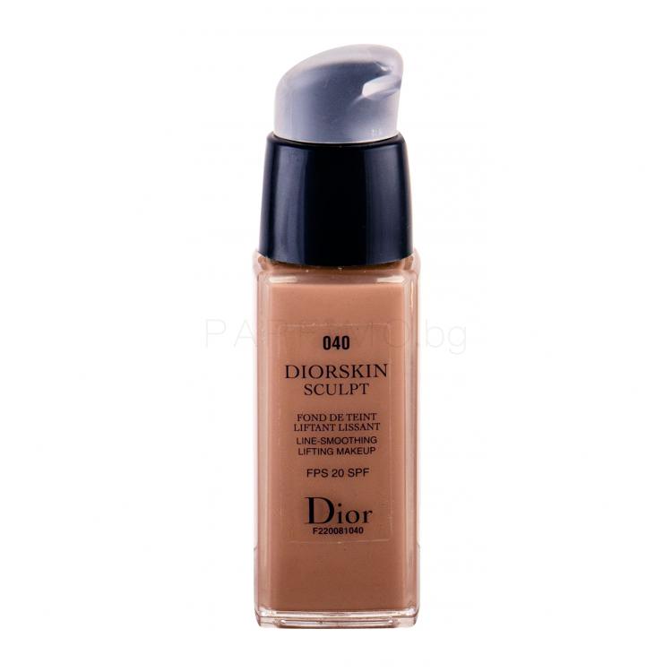 Christian Dior Diorskin Sculpt Lifting SPF20 Фон дьо тен за жени 20 ml Нюанс 040 Honey Beige ТЕСТЕР