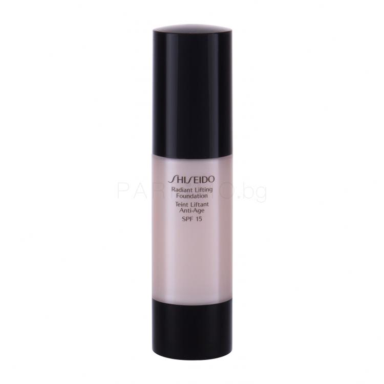 Shiseido Radiant Lifting Foundation SPF15 Фон дьо тен за жени 30 ml Нюанс 160 Natural Deep Ivory