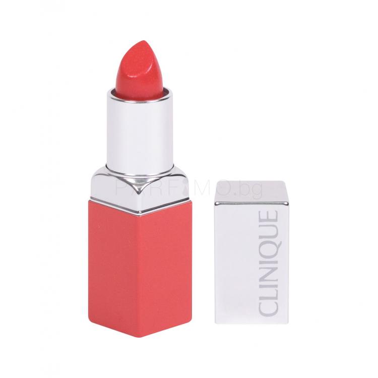 Clinique Clinique Pop Lip Colour + Primer Червило за жени 3,9 гр Нюанс 06 Poppy Pop ТЕСТЕР