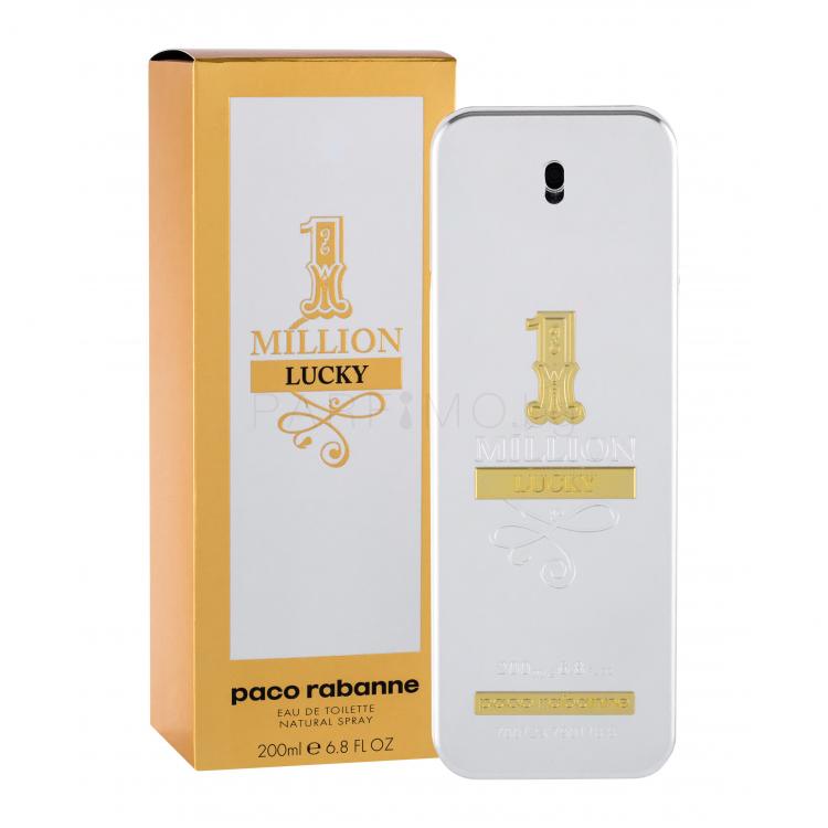 Paco Rabanne 1 Million Lucky Eau de Toilette за мъже 200 ml