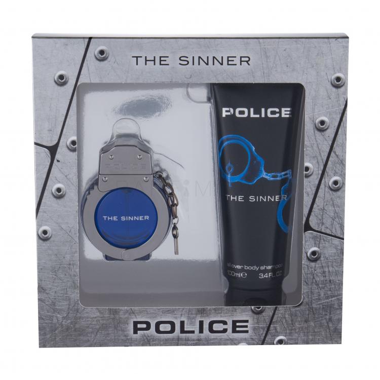 Police The Sinner Подаръчен комплект EDT 30 ml + душ гел 100 ml