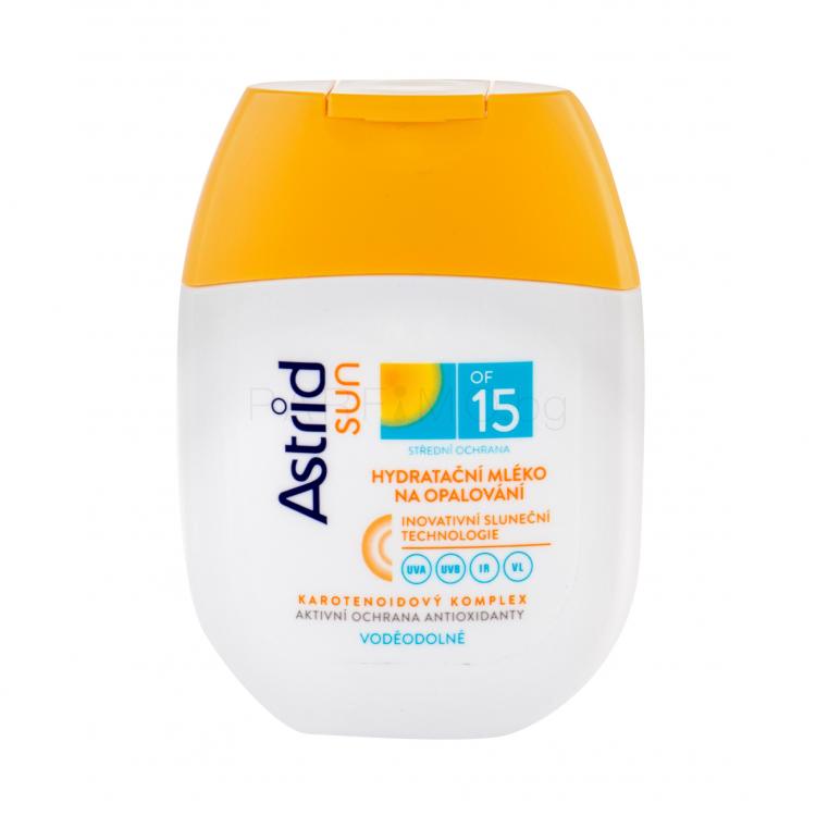 Astrid Sun Moisturizing Suncare Milk SPF15 Слънцезащитна козметика за тяло 80 ml