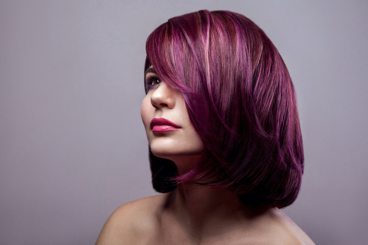 Боядисана коса